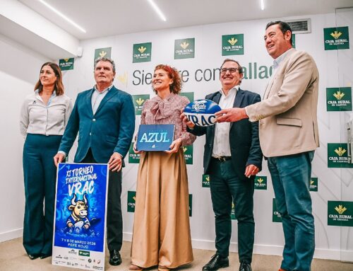 Caja Rural de Zamora acoge la presentación del XI Torneo Internacional VRAC, que reunirá a más de 1.500 rugbiers en Valladolid.