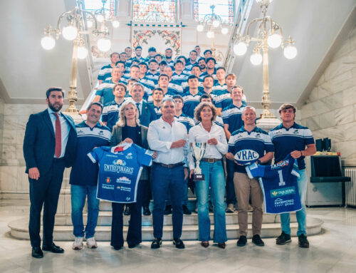 El Ayuntamiento de Valladolid homenajea al VRAC Quesos Entrepinares M23 por su título nacional
